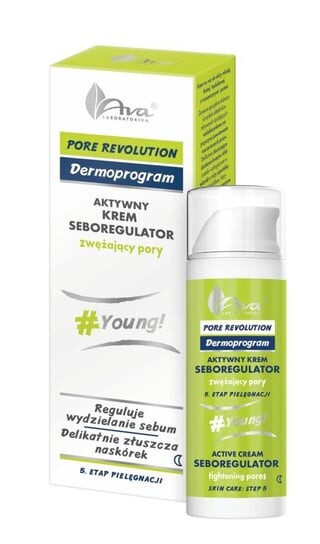 Крем-себорегулятор активный ночной, 50 мл AVA, Pore Revolution
Крем-себорегулятор активный ночной, 50 мл AVA, Pore Revolution