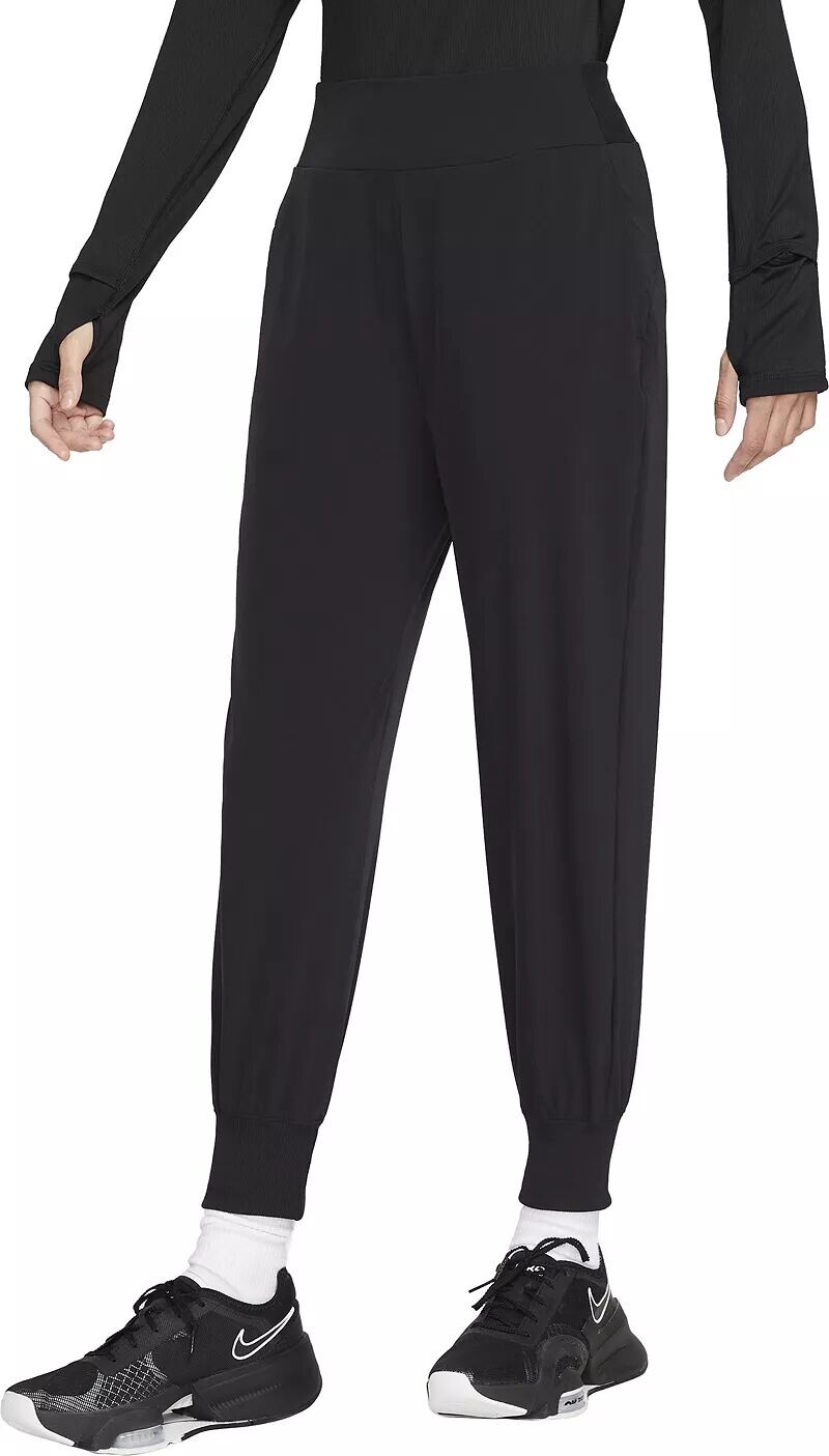 Женские джоггеры Nike Dri-FIT Bliss со средней посадкой, размер 7/8, черный
Женские джоггеры Nike Dri-FIT Bliss со средней посадкой, размер 7/8, черный