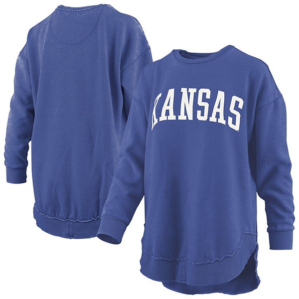 Женский свитшот с длинным рукавом Royal Kansas Jayhawks Melange Poncho Vintage Fleece Pressbox
Женский свитшот с длинным рукавом Royal Kansas Jayhawks Melange Poncho Vintage Fleece Pressbox