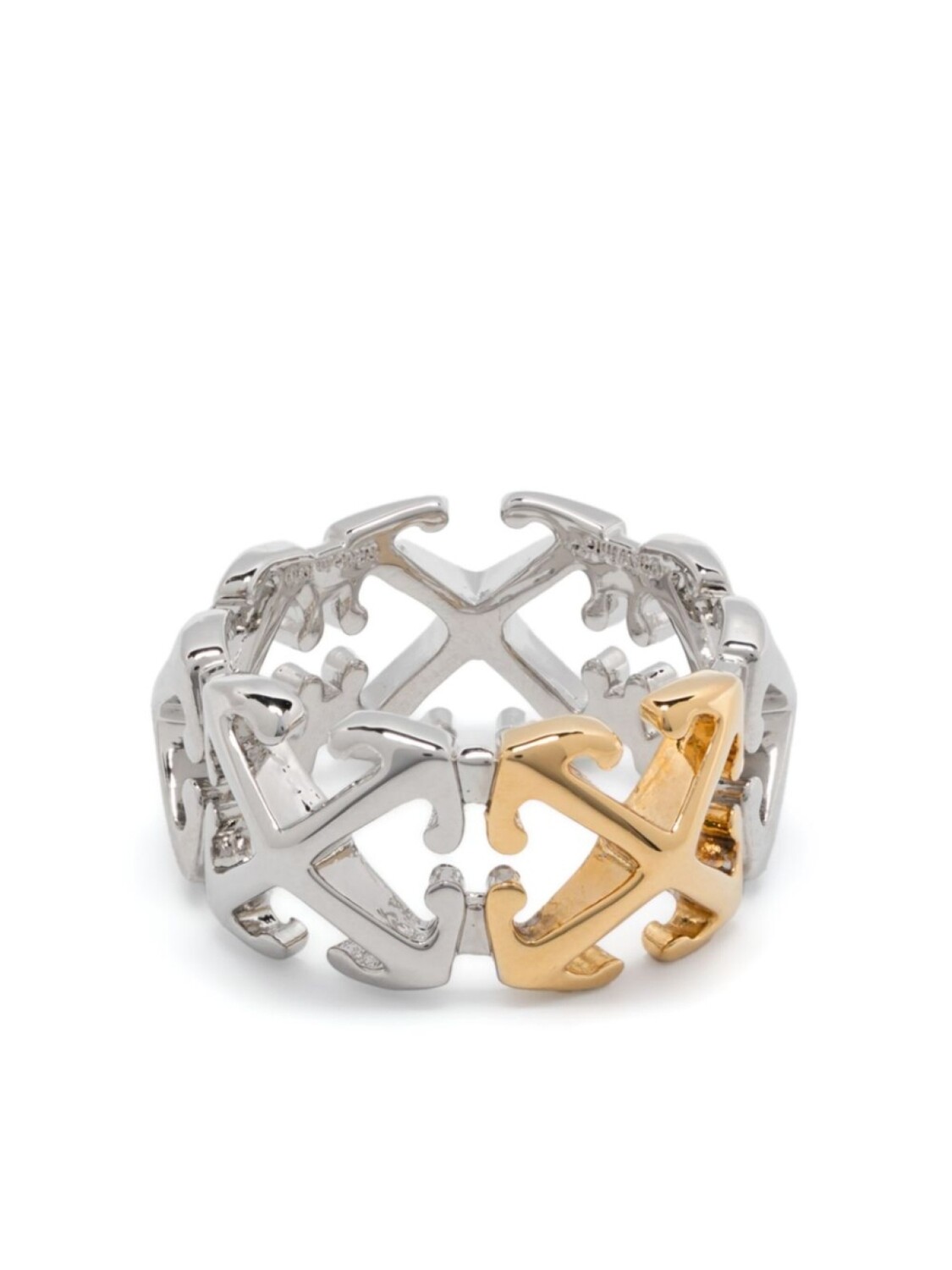 Кольцо Arrow Bicolor Off-White, серебряный
Кольцо Arrow Bicolor Off-White, серебряный