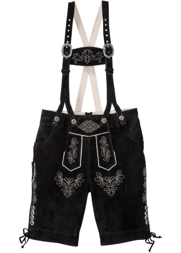 Короткие традиционные ледерхозены стандартного кроя Bpc Selection, черный
Короткие традиционные ледерхозены стандартного кроя Bpc Selection, черный