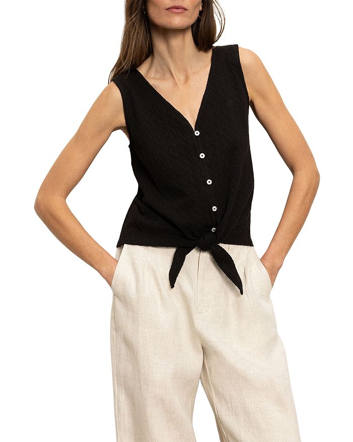 Верх Vacation Tie Shell Palm Sanctuary, черный 
Верх Vacation Tie Shell Palm Sanctuary, черный