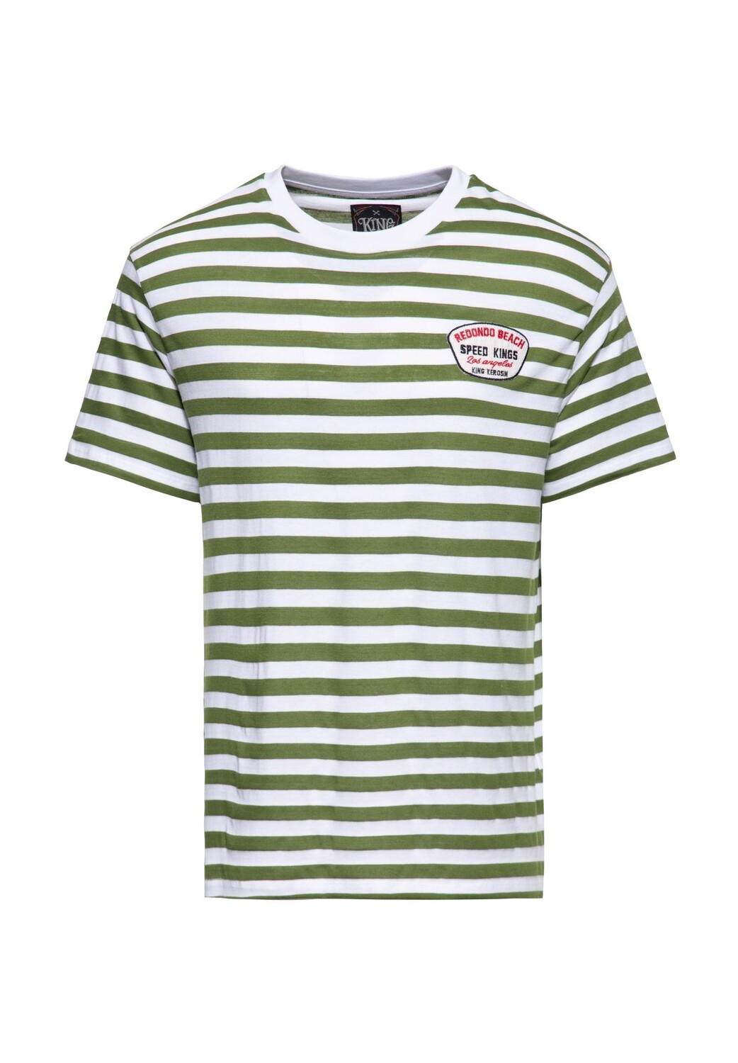 Футболка с бретонскими полосками Redondo Beach - Speed Kings KING KEROSIN, зеленый
Футболка с бретонскими полосками Redondo Beach - Speed Kings KING KEROSIN, зеленый