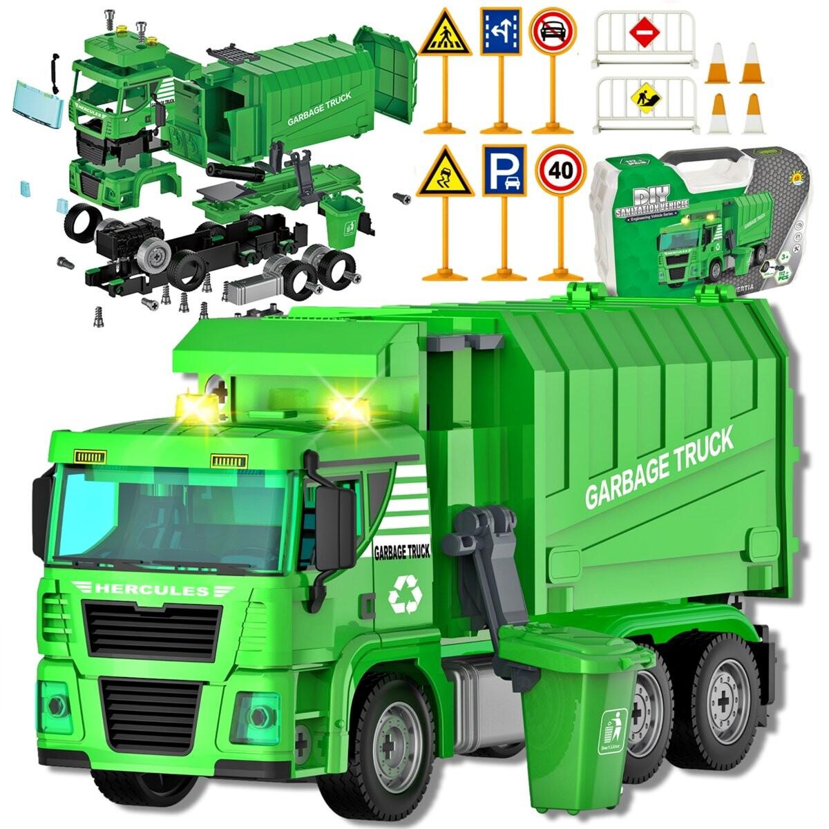 МУСОРОВОЗ С ПОГРУЗЧИКОМ ПОВОРАЧИВАЮЩИЙСЯ АВТОМОБИЛЬ СВЕТ ЗВУК Набор для сборки в чемодане - MEGA CONSTRUCTOR Doris
МУСОРОВОЗ С ПОГРУЗЧИКОМ ПОВОРАЧИВАЮЩИЙСЯ АВТОМОБИЛЬ СВЕТ ЗВУК Набор для сборки в чемодане - MEGA CONSTRUCTOR Doris