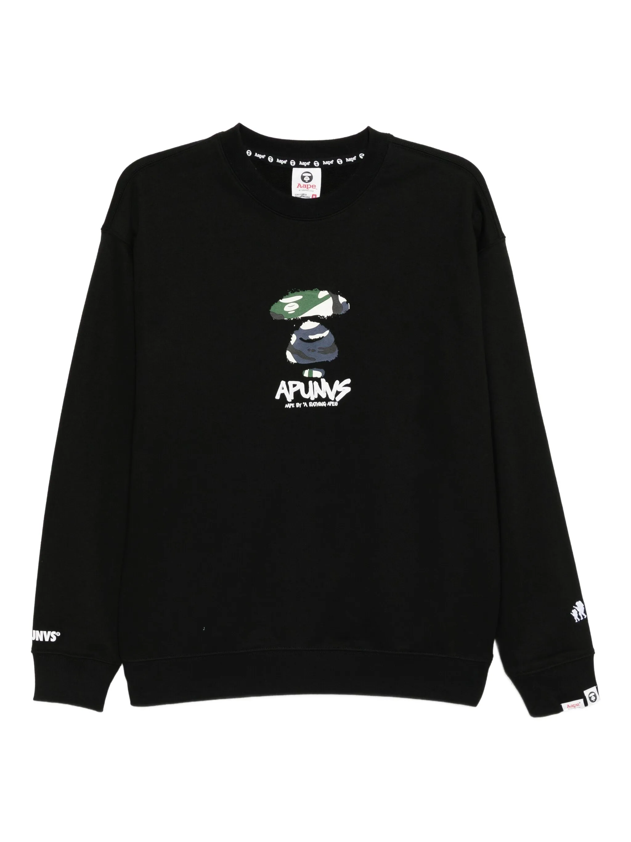 Свитер Camo с логотипом Aape By A Bathing Ape, черный
Свитер Camo с логотипом Aape By A Bathing Ape, черный