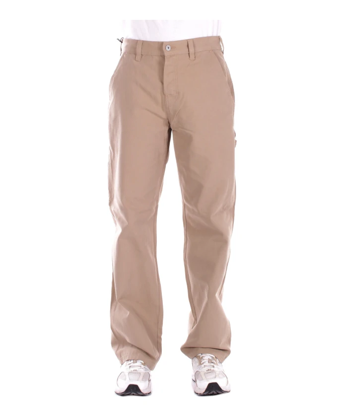 Брюки с логотипом и застежкой на пуговицы сзади Dickies, бежевый
Брюки с логотипом и застежкой на пуговицы сзади Dickies, бежевый