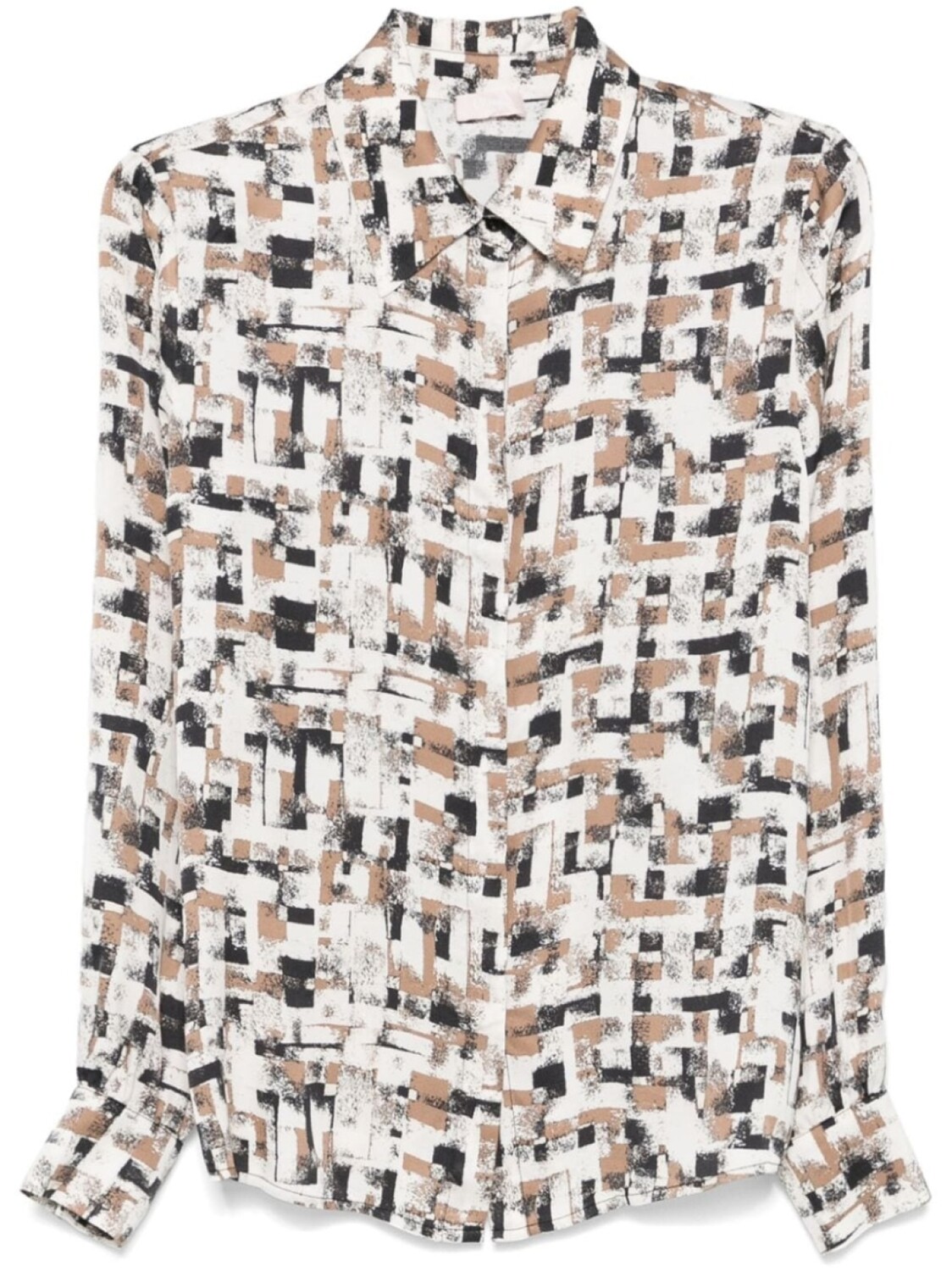 LIU JO рубашка с геометрическим принтом, белый
LIU JO рубашка с геометрическим принтом, белый
