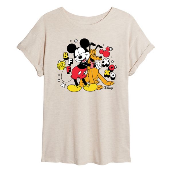 Футболка больших размеров с лучшими подругами младших классов Микки Мауса и Плуто Disney, бежевый
Футболка больших размеров с лучшими подругами младших классов Микки Мауса и Плуто Disney, бежевый