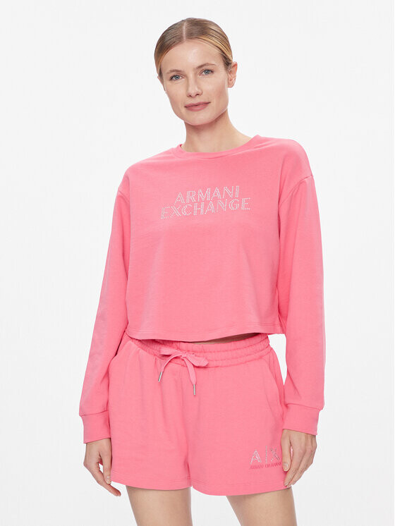 Толстовка обычного кроя Armani Exchange, розовый
Толстовка обычного кроя Armani Exchange, розовый