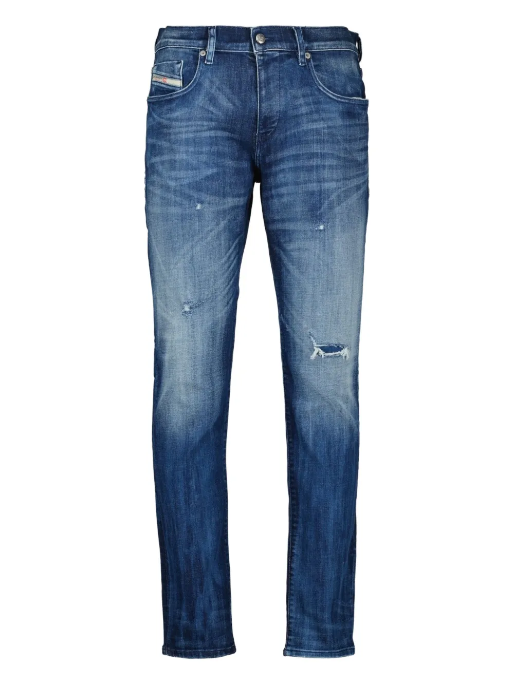 Джинсы D-Strukt 2019 с потертостями DIESEL, синий
Джинсы D-Strukt 2019 с потертостями DIESEL, синий