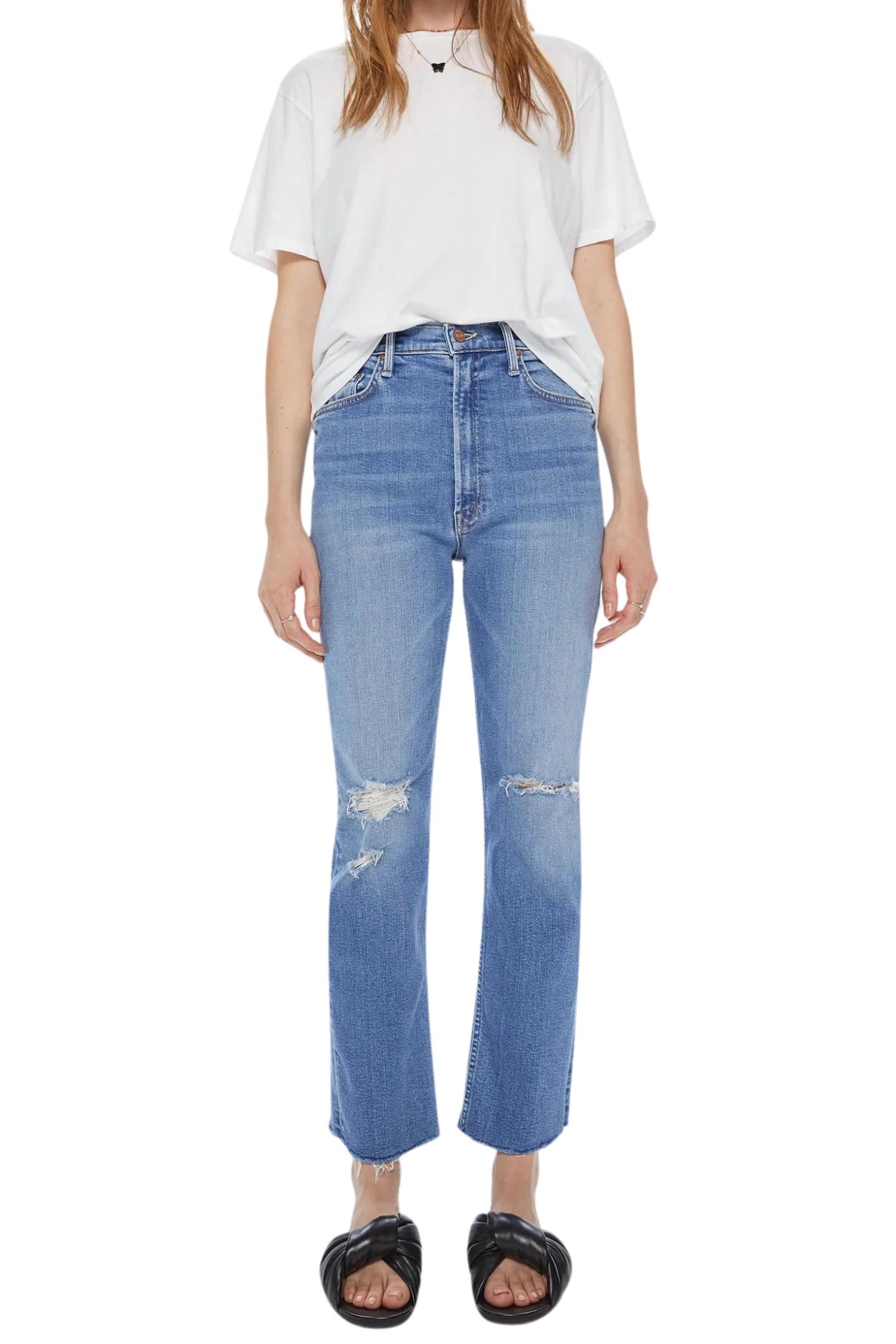 Высокие укороченные джинсы с потертостями Party Like A Pirate Mother, Party Like A Pirate
Высокие укороченные джинсы с потертостями Party Like A Pirate Mother, Party Like A Pirate