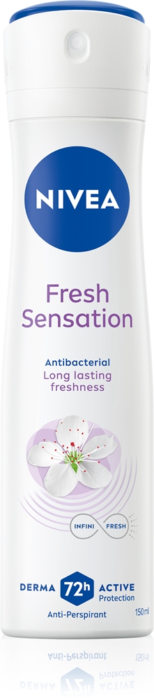 Спрей-Антиперспирант Fresh Sensation 72 часа. Nivea, 150 мл
Спрей-Антиперспирант Fresh Sensation 72 часа. Nivea, 150 мл