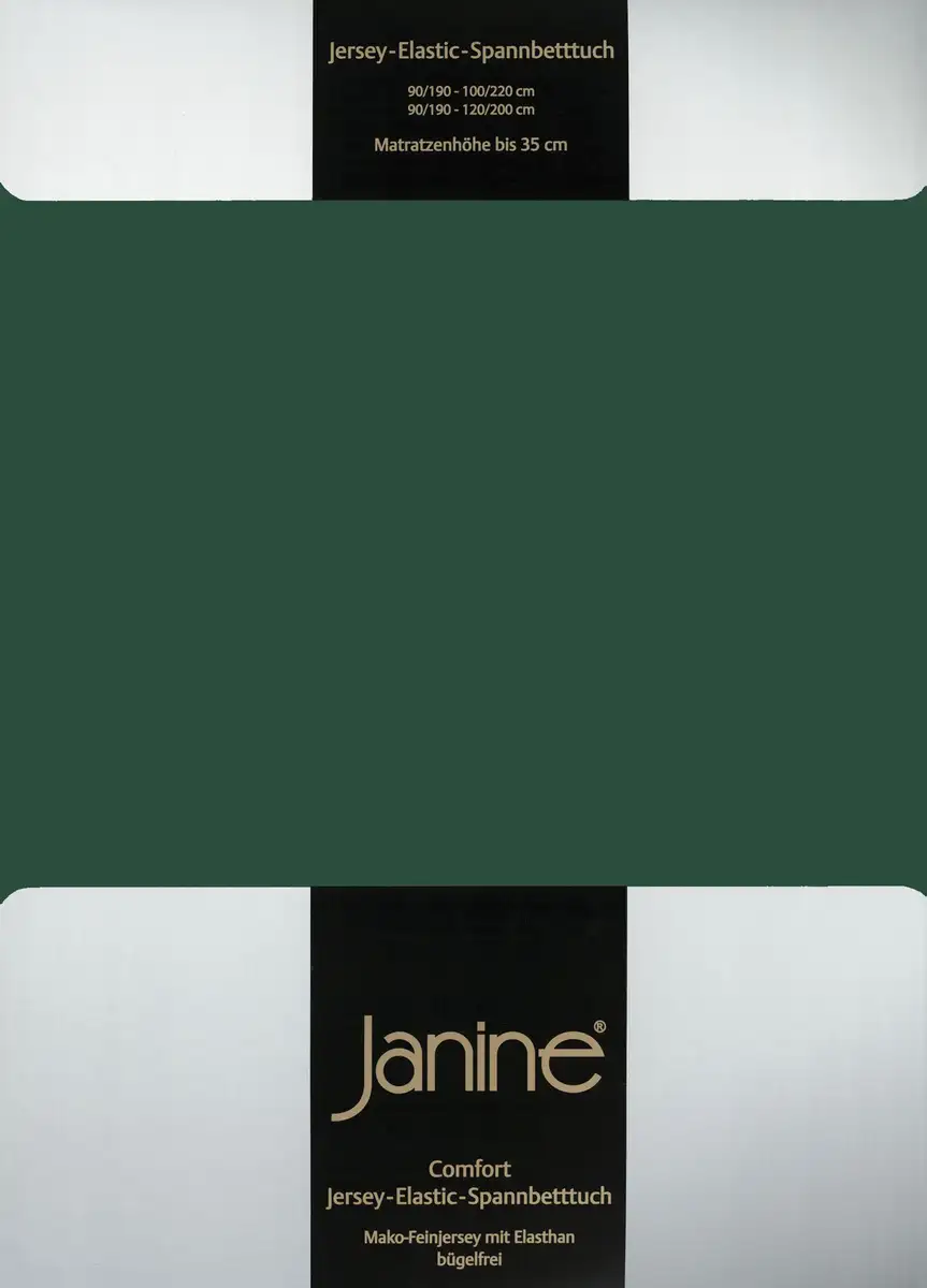 Простыня Janine "ЭЛАСТИК 5002", для матрасов высотой до 35 см, 95% хлопок, высокое качество, прочная 140-160х200-220 см, 1 шт., зеленый
Простыня Janine "ЭЛАСТИК 5002", для матрасов высотой до 35 см, 95% хлопок, высокое качество, прочная 140-160х200-220 см, 1 шт., зеленый