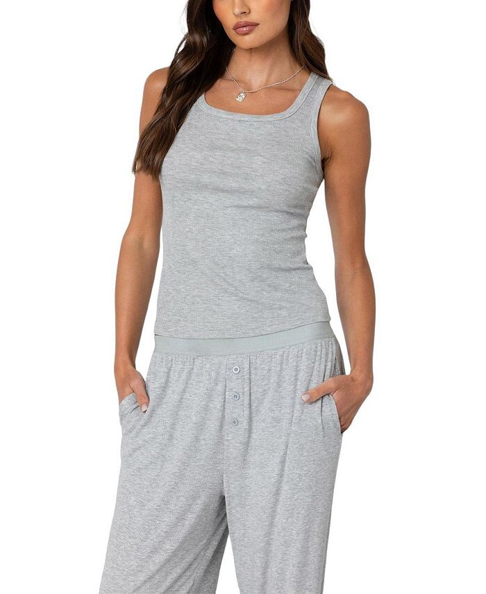 Майка Edikted Kylian в рубчик, серый
Майка Edikted Kylian в рубчик, серый