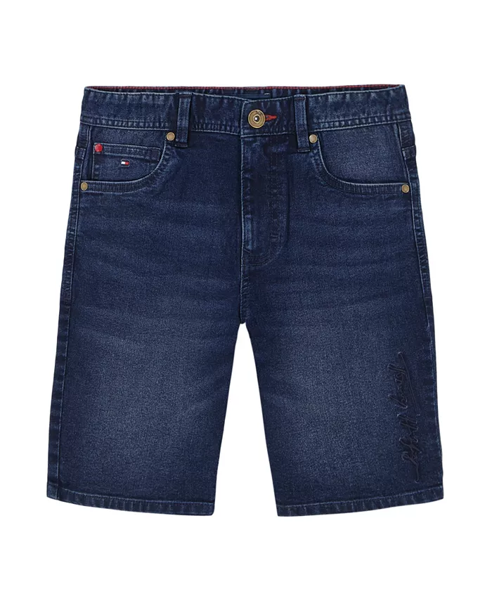 Джинсовые шорты для малышей и мальчиков с надписью Script Logo Tommy Hilfiger
Джинсовые шорты для малышей и мальчиков с надписью Script Logo Tommy Hilfiger