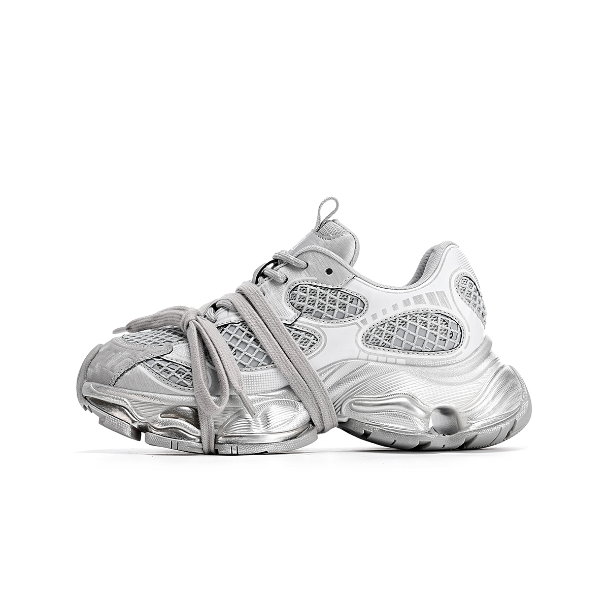 EBLAN Серые унисекс кроссовки на массивной подошве, цвет Gray
EBLAN Серые унисекс кроссовки на массивной подошве, цвет Gray