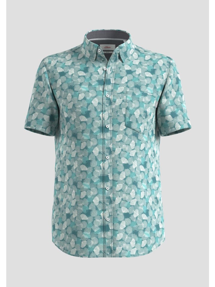 s.Oliver Рубашка в цвете 65A1_mint
s.Oliver Рубашка в цвете 65A1_mint