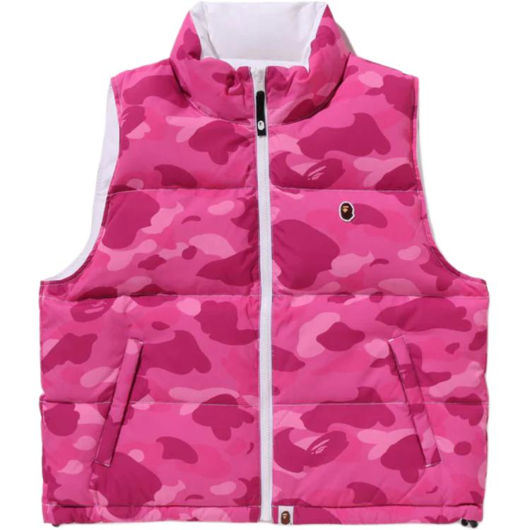 Женская пуховая жилетка A BATHING APE, розовый/белый
Женская пуховая жилетка A BATHING APE, розовый/белый