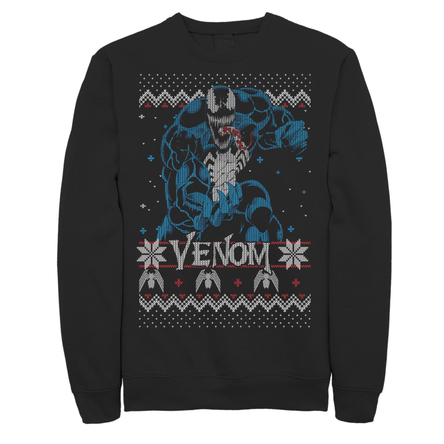 Мужской флисовый свитер Marvel Venom Ugly Christmas Licensed Character
Мужской флисовый свитер Marvel Venom Ugly Christmas Licensed Character