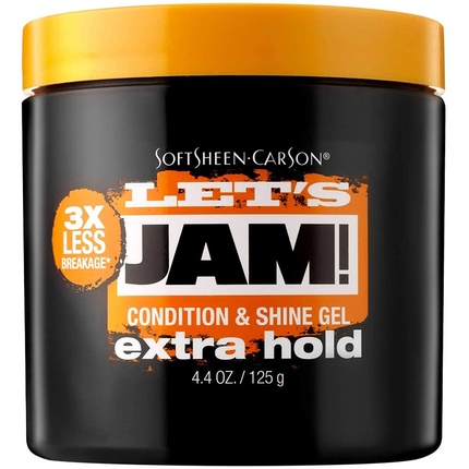 Let's Jam Shine & Conditioner Gel Extra Hold 118ml Jar Hair Gel Lets Jam
Let's Jam Shine & Conditioner Gel Extra Hold 118ml Jar Hair Gel Lets Jam