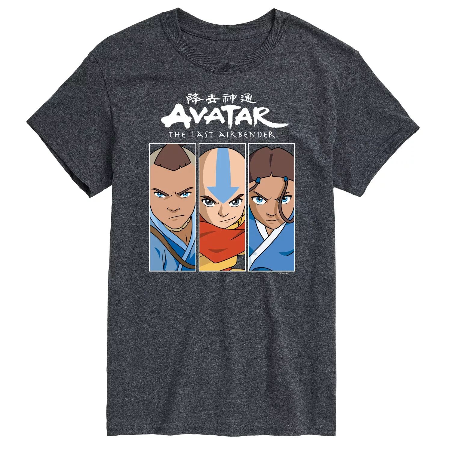 Футболка с изображением персонажей Big & Tall Avatar The Last Airbender Nickelodeon, серый
Футболка с изображением персонажей Big & Tall Avatar The Last Airbender Nickelodeon, серый