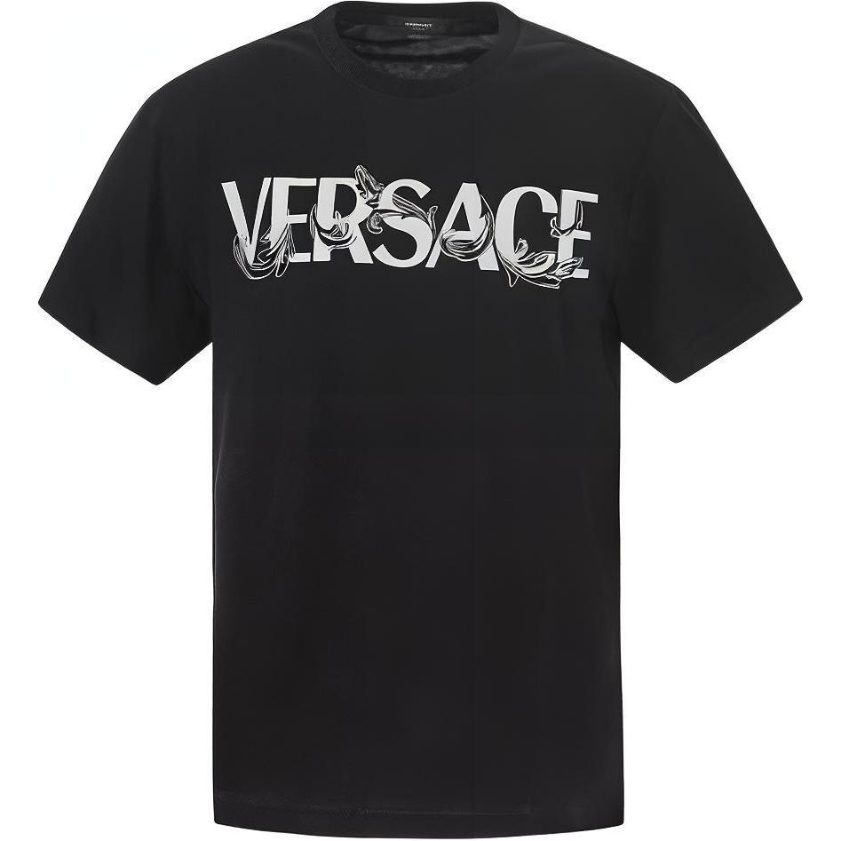 Футболка с логотипом VERSACE, черная
Футболка с логотипом VERSACE, черная