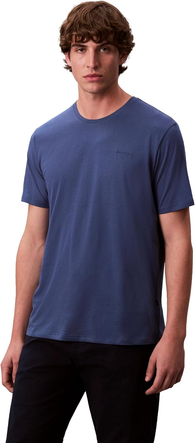 Мужская футболка Calvin Klein Liquid Touch, Ensign Blue, Синий, Мужская футболка Calvin Klein Liquid Touch, Ensign Blue
Мужская футболка Calvin Klein Liquid Touch, Ensign Blue, Синий, Мужская футболка Calvin Klein Liquid Touch, Ensign Blue