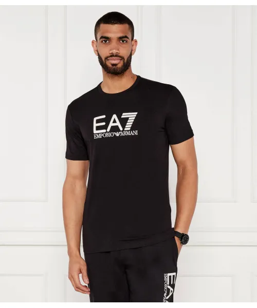 Футболка Slim fit Ea7, черный
Футболка Slim fit Ea7, черный