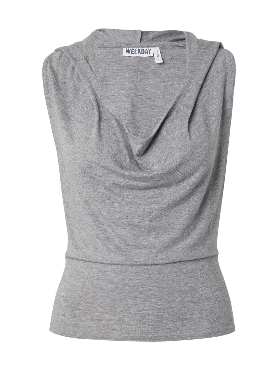 Топ WEEKDAY Kylie, mottled grey
Топ WEEKDAY Kylie, mottled grey