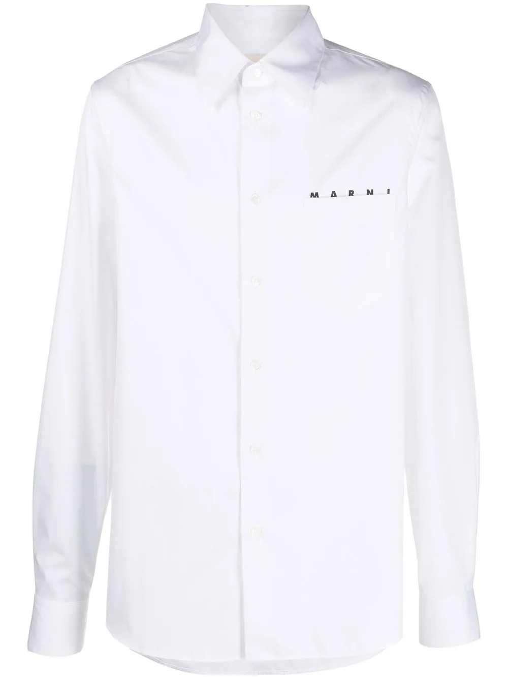 Рубашка с логотипом Marni, белый
Рубашка с логотипом Marni, белый