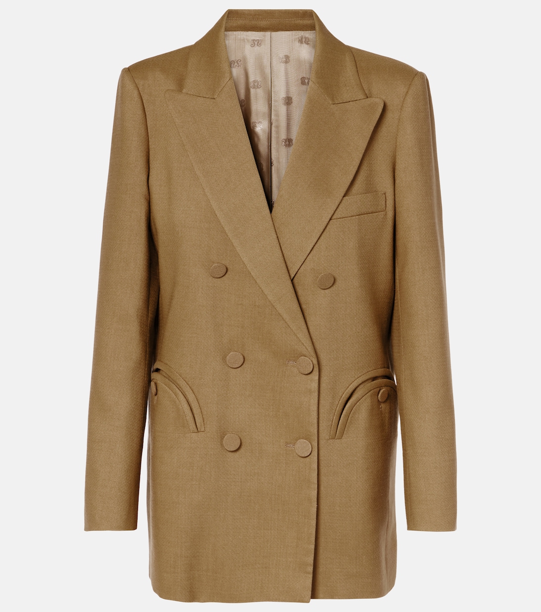 Повседневный блейзер из льна, шерсти и мохера Blazé Milano, Peanut
Повседневный блейзер из льна, шерсти и мохера Blazé Milano, Peanut