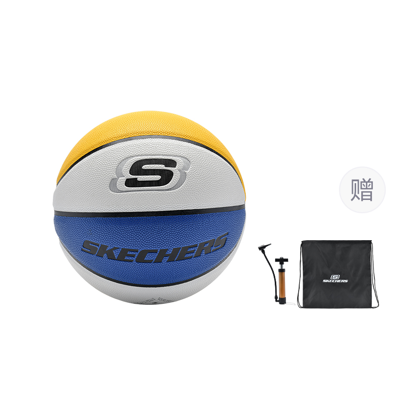 Skechers Баскетбольный мяч PU желтый, синий и белый с цветовыми блоками размер 7 уличный унисекс
Skechers Баскетбольный мяч PU желтый, синий и белый с цветовыми блоками размер 7 уличный унисекс
