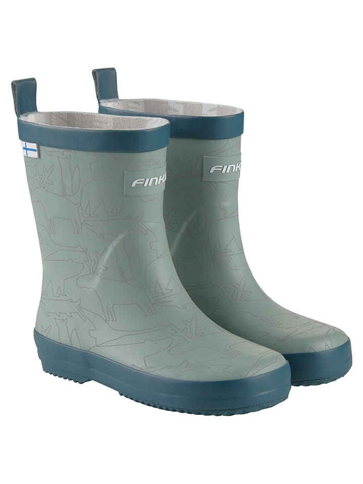 Резиновые сапоги finkid, зеленый
Резиновые сапоги finkid, зеленый