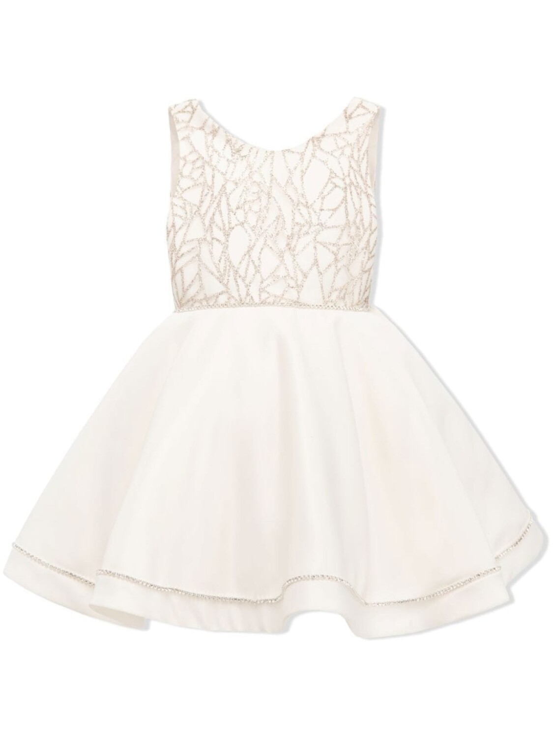 Расклешенное платье со стразами Tulleen, белый
Расклешенное платье со стразами Tulleen, белый