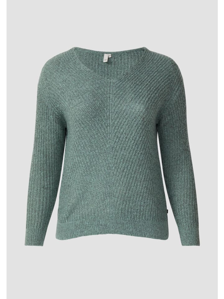 Вязаный свитер цвета 62W0_пастельно-бирюзовый QS
Вязаный свитер цвета 62W0_пастельно-бирюзовый QS