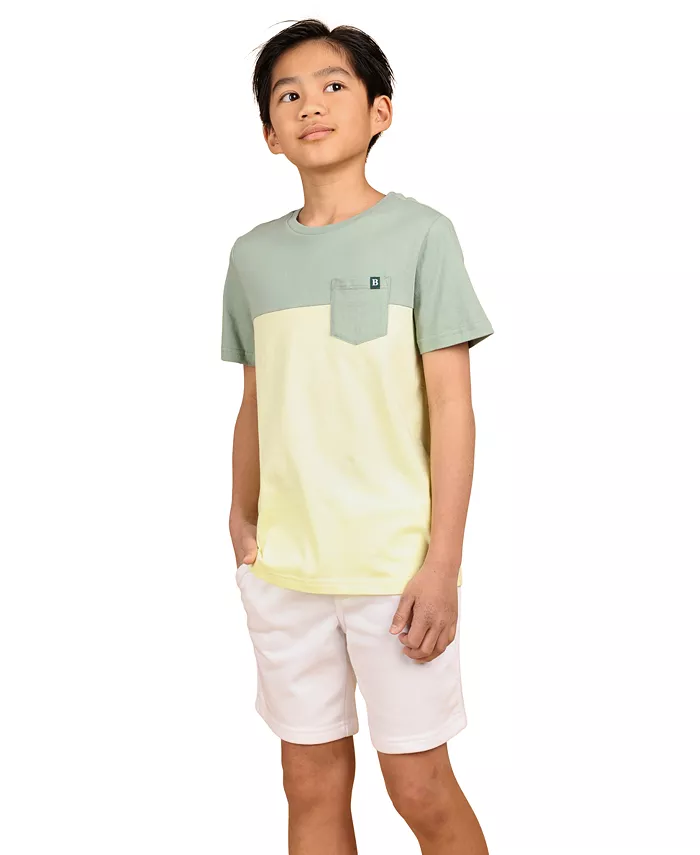 Футболка с карманом и цветными блоками Big Boys B By Brooks Brothers
Футболка с карманом и цветными блоками Big Boys B By Brooks Brothers