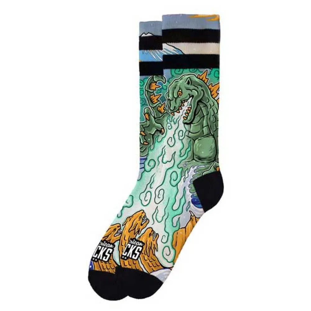 Носки American Kaiju king, разноцветный
Носки American Kaiju king, разноцветный