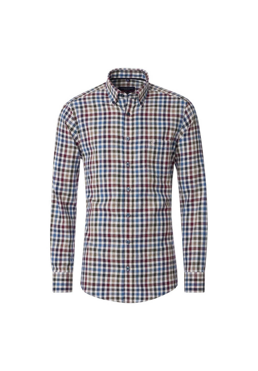 Мужская фланелевая рубашка повседневного кроя в клетку CASAMODA, цвет Hellrot
Мужская фланелевая рубашка повседневного кроя в клетку CASAMODA, цвет Hellrot