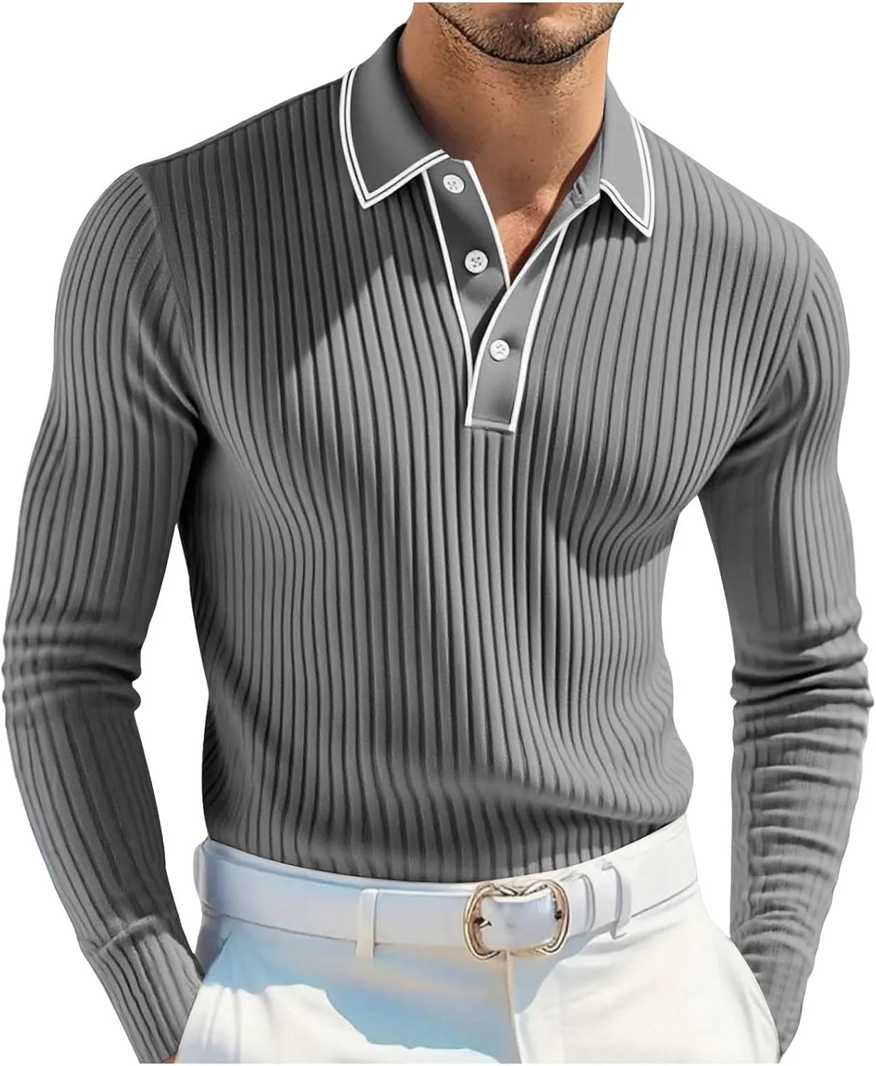 Xiaojake мужской вязаный поло свитер Casual длинный рукав текстурированный поло свитер легкий на пуговицах полосатый вязаный гольф свитер Xiaojmake
Xiaojake мужской вязаный поло свитер Casual длинный рукав текстурированный поло свитер легкий на пуговицах полосатый вязаный гольф свитер Xiaojmake