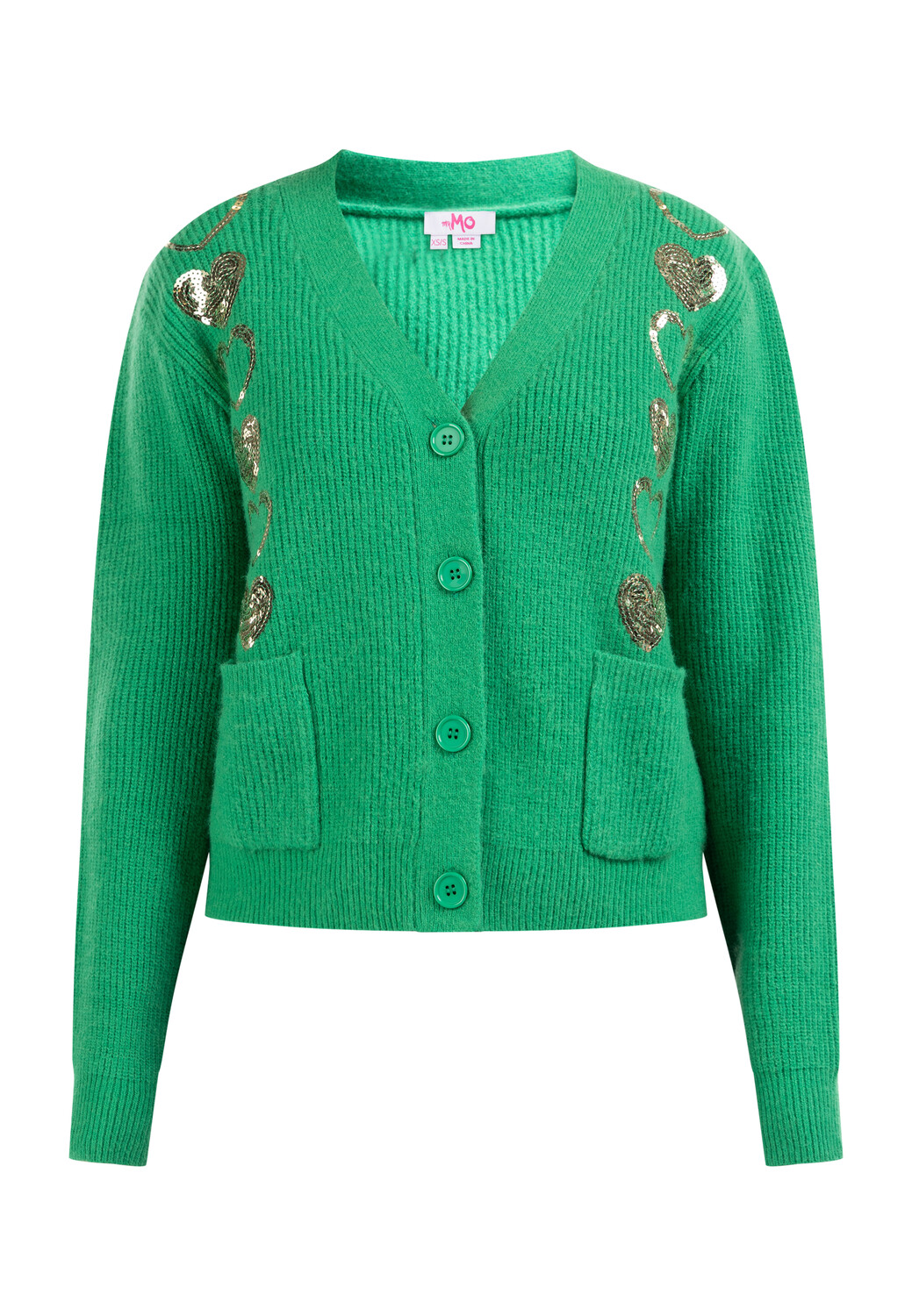 Толстовка myMo Strickjacke, зеленый
Толстовка myMo Strickjacke, зеленый