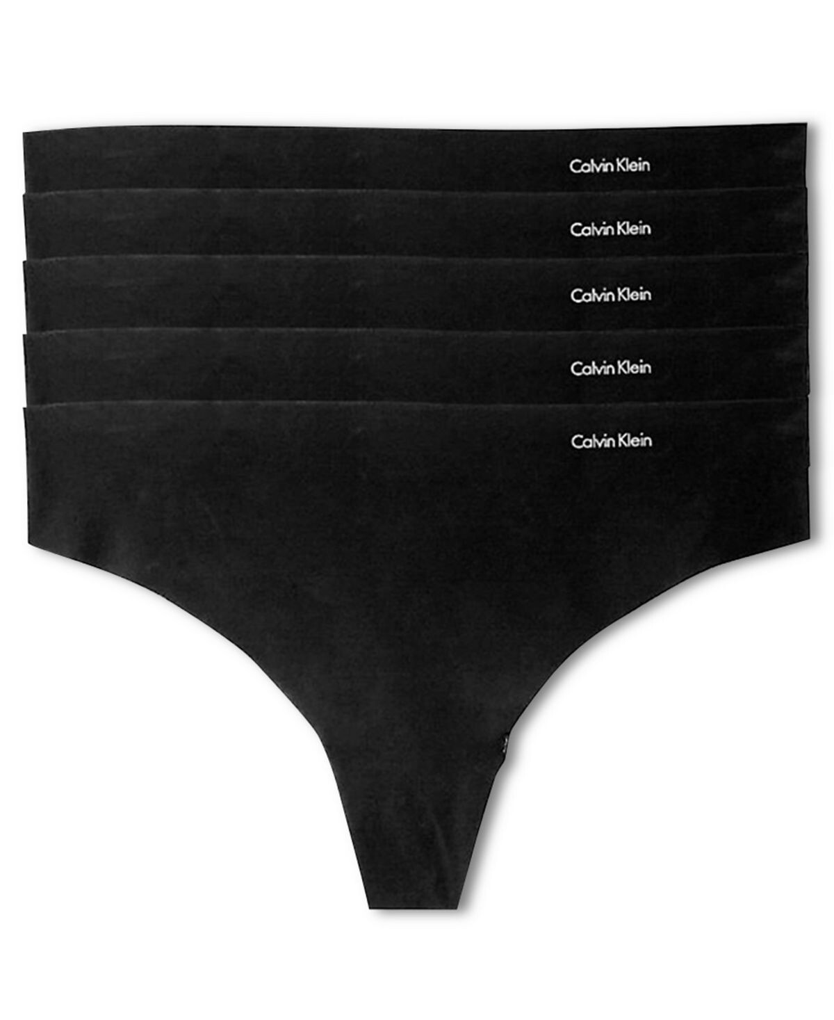 Комплект невидимых стрингов (5 шт.) QD3556 Calvin Klein, черный
Комплект невидимых стрингов (5 шт.) QD3556 Calvin Klein, черный