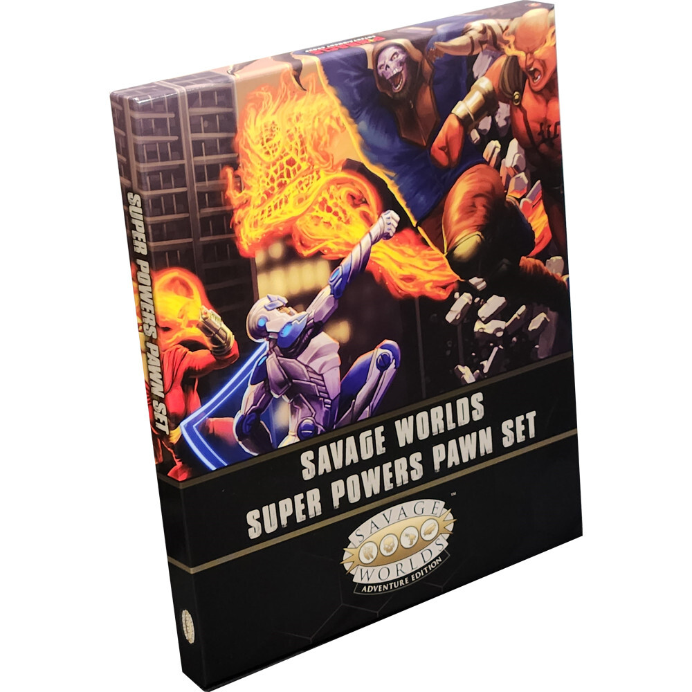 Ролевая игра Studio 2 Publishing Savage Worlds RPG: Adventure Edition - Super Powers Pawn Set
Ролевая игра Studio 2 Publishing Savage Worlds RPG: Adventure Edition - Super Powers Pawn Set