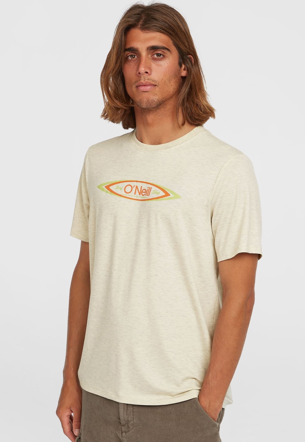 Футболка с принтом O'RIGINALS HYBRID POLYGIENE GRAPHIC T-SHIRT O'Neill, бежевый 
Футболка с принтом O'RIGINALS HYBRID POLYGIENE GRAPHIC T-SHIRT O'Neill, бежевый