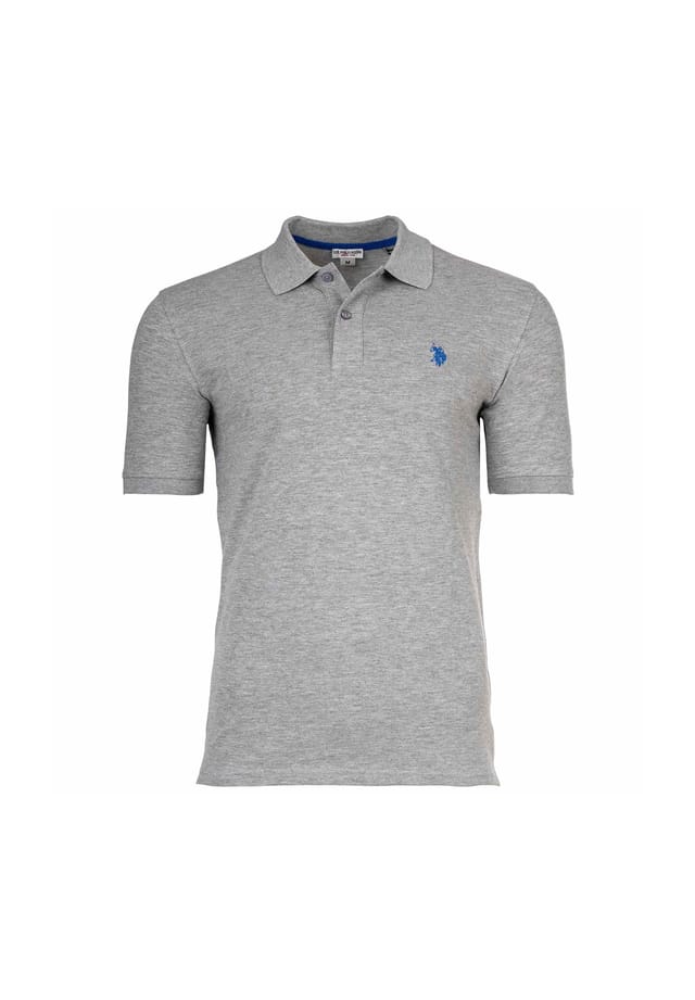 Рубашка поло - пике с вышитым логотипом хлопок стрейч U.S. Polo Assn., серый
Рубашка поло - пике с вышитым логотипом хлопок стрейч U.S. Polo Assn., серый