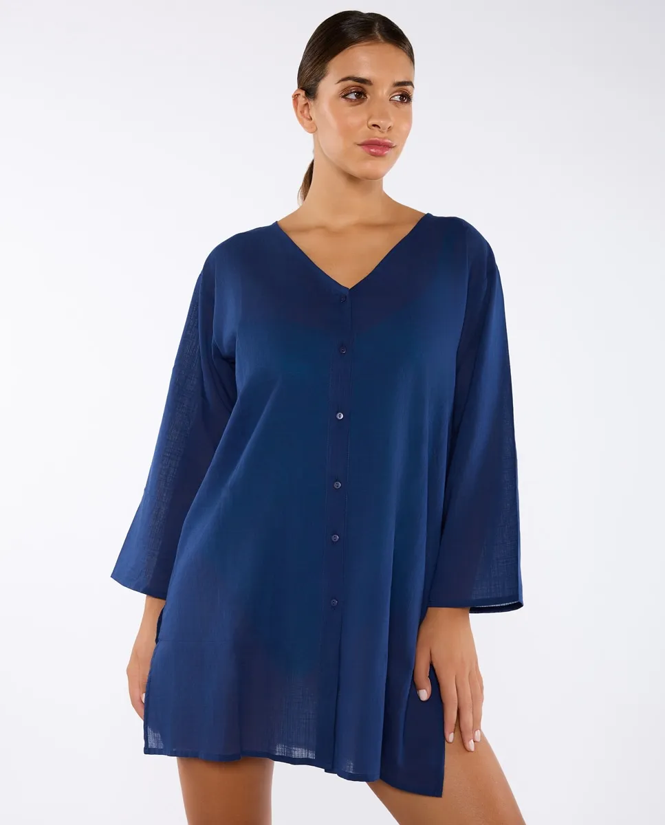 Пляжное платье-рубашка SOFIA Onades, тёмно-синий
Пляжное платье-рубашка SOFIA Onades, тёмно-синий