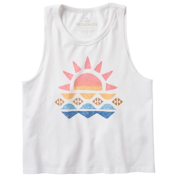 Женский жилет Sunray из переработанного хлопка - топ Passenger, белый 
Женский жилет Sunray из переработанного хлопка - топ Passenger, белый