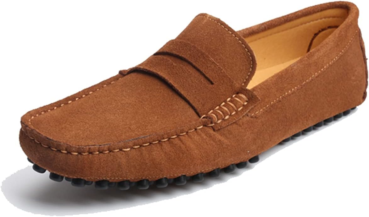 Мужские повседневные мокасины из замши, кожаные лоферы и лодочные туфли Litnermia, светло-коричневый
Мужские повседневные мокасины из замши, кожаные лоферы и лодочные туфли Litnermia, светло-коричневый