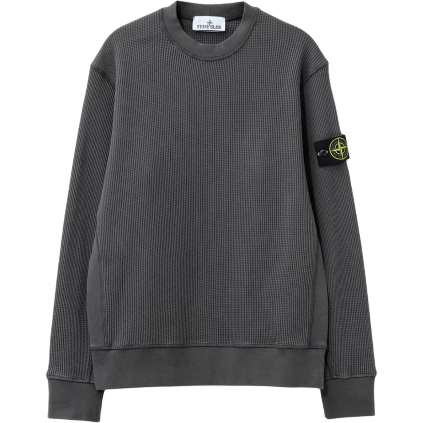 Logo Patch Crewneck Jumper STONE ISLAND, серый
Logo Patch Crewneck Jumper STONE ISLAND, серый