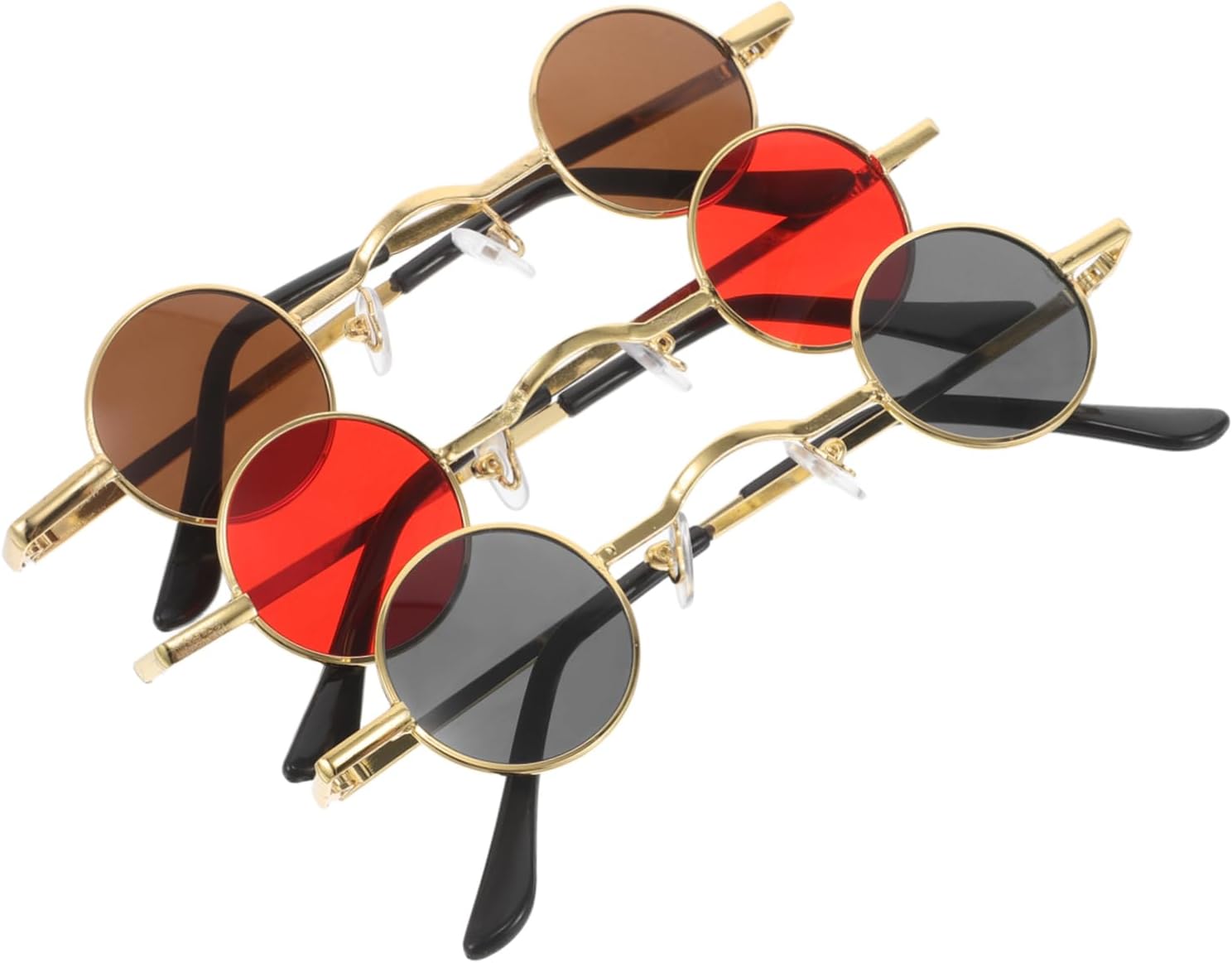 STOBAZA 3 шт. Винтажные солнцезащитные очки в стиле стимпанк, ретро круглые, для мужчин и женщин, легкие, круглые, для фестивалей и вечеринок, уникальные аксессуары в готическом стиле, Assorted Color
STOBAZA 3 шт. Винтажные солнцезащитные очки в стиле стимпанк, ретро круглые, для мужчин и женщин, легкие, круглые, для фестивалей и вечеринок, уникальные аксессуары в готическом стиле, Assorted Color