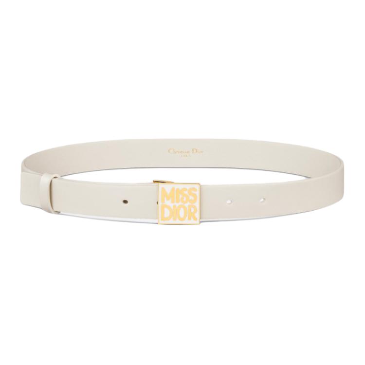 DIOR Ремень Cow Leather, женский, молочно-белый, ширина 2.5 см
DIOR Ремень Cow Leather, женский, молочно-белый, ширина 2.5 см